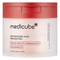 پد لایه‌بردار مدیکیوب Red Succinic Acid Peeling Pad