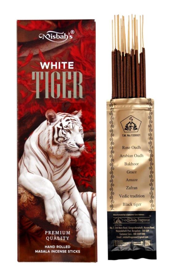 خرید عود دست ساز مصباح white tigher