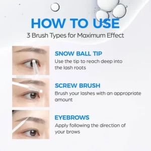 سرم تقویت مژه و ابرو  Lashrum سی پوری