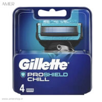 تیغ یدک ژیلت مدل PROSHIELD CHILL بسته 4 عددی
