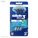 خودتراش مردانه ژیلت Gillette Blue3 Cool بسته 3 عددی