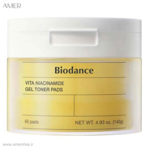 ژل تونر پد بایودنس VITA NIACINAMIDE