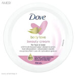 کرم مرطوب کننده صورت و بدن داو beauty cream