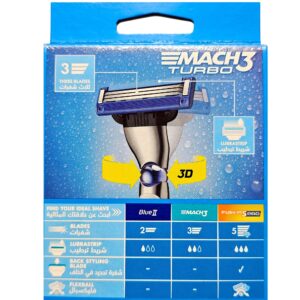 خودتراش ژیلت MACH3 Turbo 3D