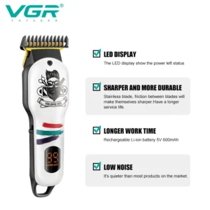خرید ماشین اصلاح موی سر و صورت وی جی ار Vgr 971