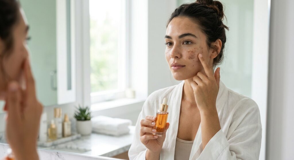 لک‌های قرمز بعد از جوش (PIE) چیست؟ تفاوتش با لک قهوه‌ای (PIH) + درمان واقعی