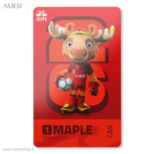 کارت هدیه جام جهانی FIFA CARD MAPLE
