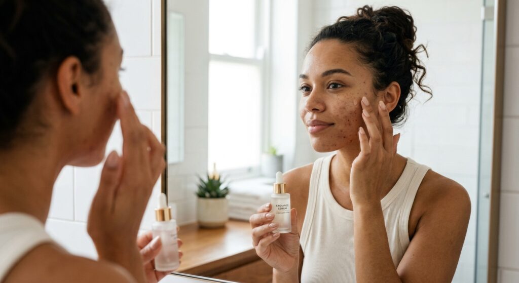 تفاوت لک با اسکار (جای جوش) چیست؟ چطور تشخیص بدهیم و درمان درست را انتخاب کنیم؟