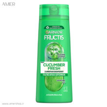 شامپو مناسب موی چرب گارنیر fructis cucumber fresh