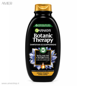 شامپو مناسب موی چرب با ساقه خشک گارنیر botanic therapy Magnetic Charcoal