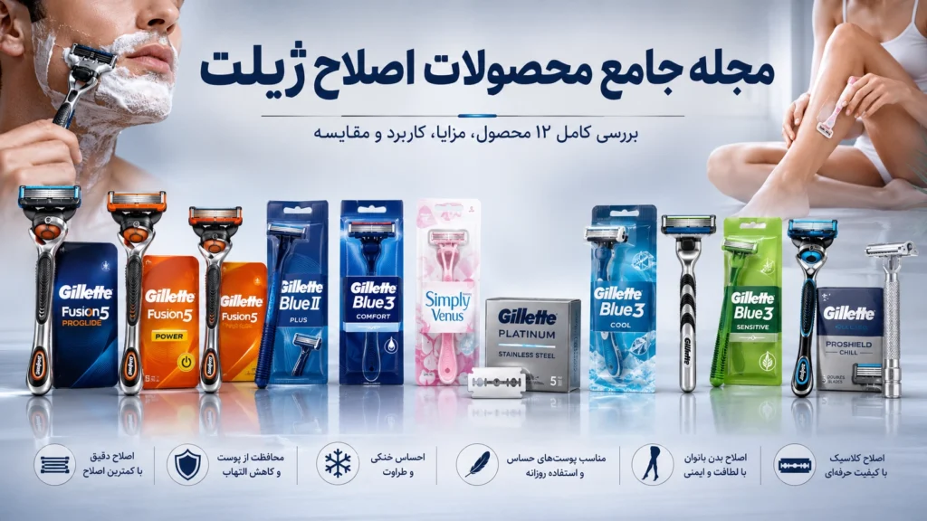 مجله جامع محصولات اصلاح ژیلت