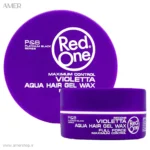 واکس مو ردوان بنفش Violetta Aqua Hair Gel Wax Full Force حجم 150