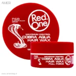واکس مو ردوان قرمز Cobra Aqua Hair Wax Full Force حجم 150