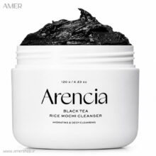 شوینده فومی موچی صورت آرنسیا چای سیاه Black Tea Rice Mochi Cleanser