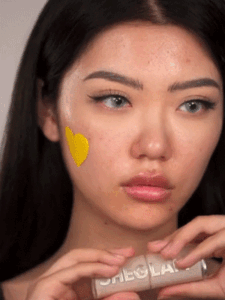 کرم پودر استیکی شیگلم skin magent رنگ Porcelain