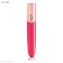 لیپ گلاس براق و حجم‌دهنده لورآل پاریس Rouge Signature Brilliant Plump شماره 408 Accentua