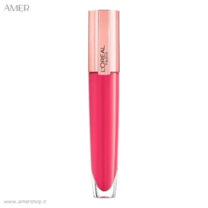 لیپ گلاس براق و حجم‌دهنده لورآل پاریس Rouge Signature Brilliant Plump شماره 408 Accentua