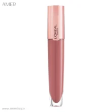 لیپ گلاس حجم دهنده لورآل Rouge Signature Brilliant Plump شماره 412 Heighten