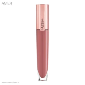 لیپ گلاس حجم دهنده لورآل Rouge Signature Brilliant Plump شماره 412 Heighten
