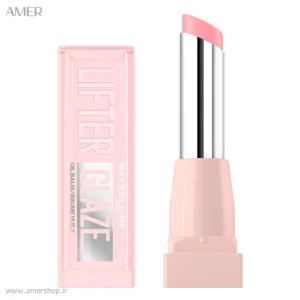بالم لب روغنی میبلین Lifter Glaze شماره 002 Pink Drip