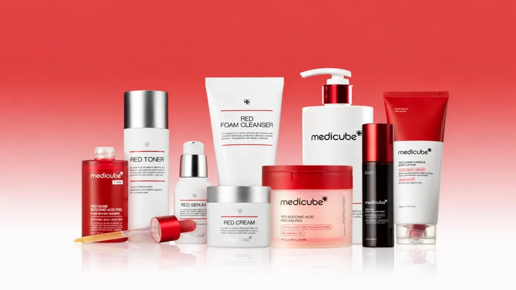 کرم ضد آفتاب مرطوب کننده مدی‌کیوب MEDICUBE RED MOISTURE REAL SUN CREAM SPF50+ PA++++