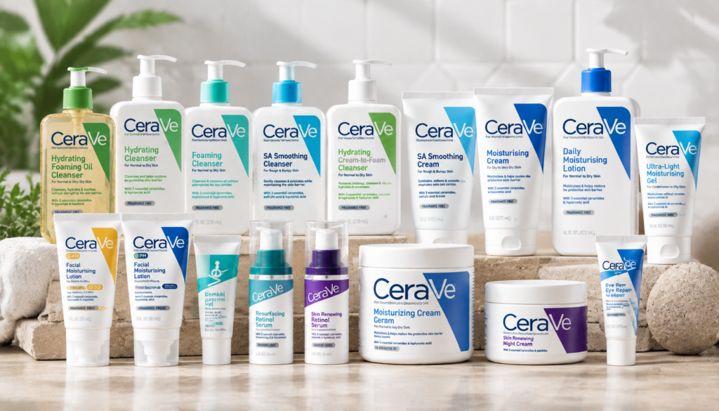 محصولات سراوی CeraVe | معرفی کامل آبرسان، مرطوب کننده و شوینده‌های سراوی