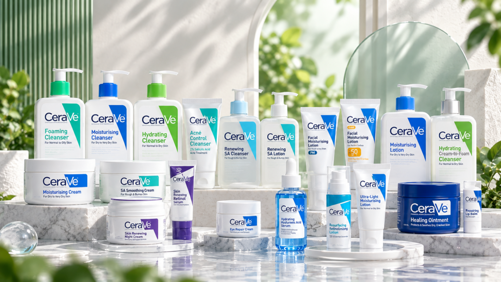 فوم شستشوی صورت سراوی پوست نرمال تا چرب CeraVe Foaming Facial Cleanser