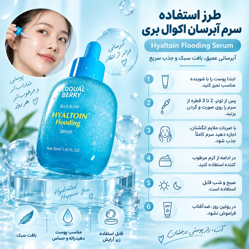 سرم آبرسان اکوال بری Hyaltoin Flooding Serum