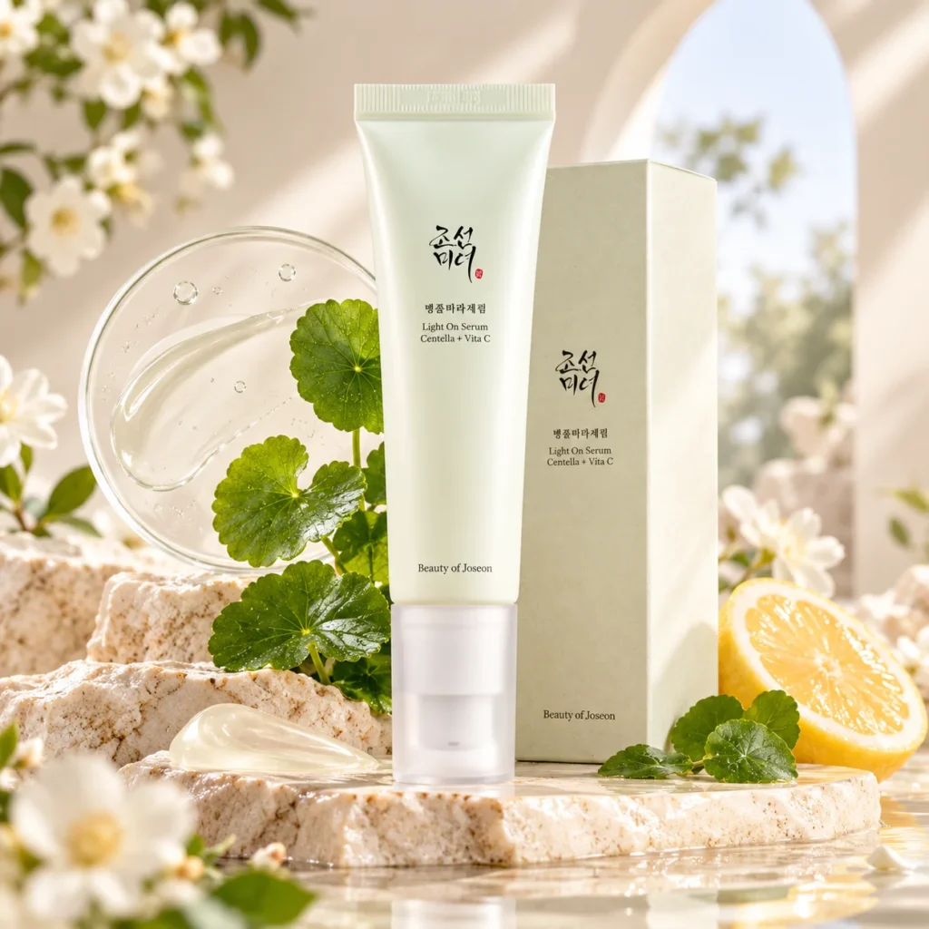 سرم روشن‌کننده و ضدلک بیوتی آف جوسان Light On Serum Centella + Vita C حجم ۳۰ میلی‌لیتر