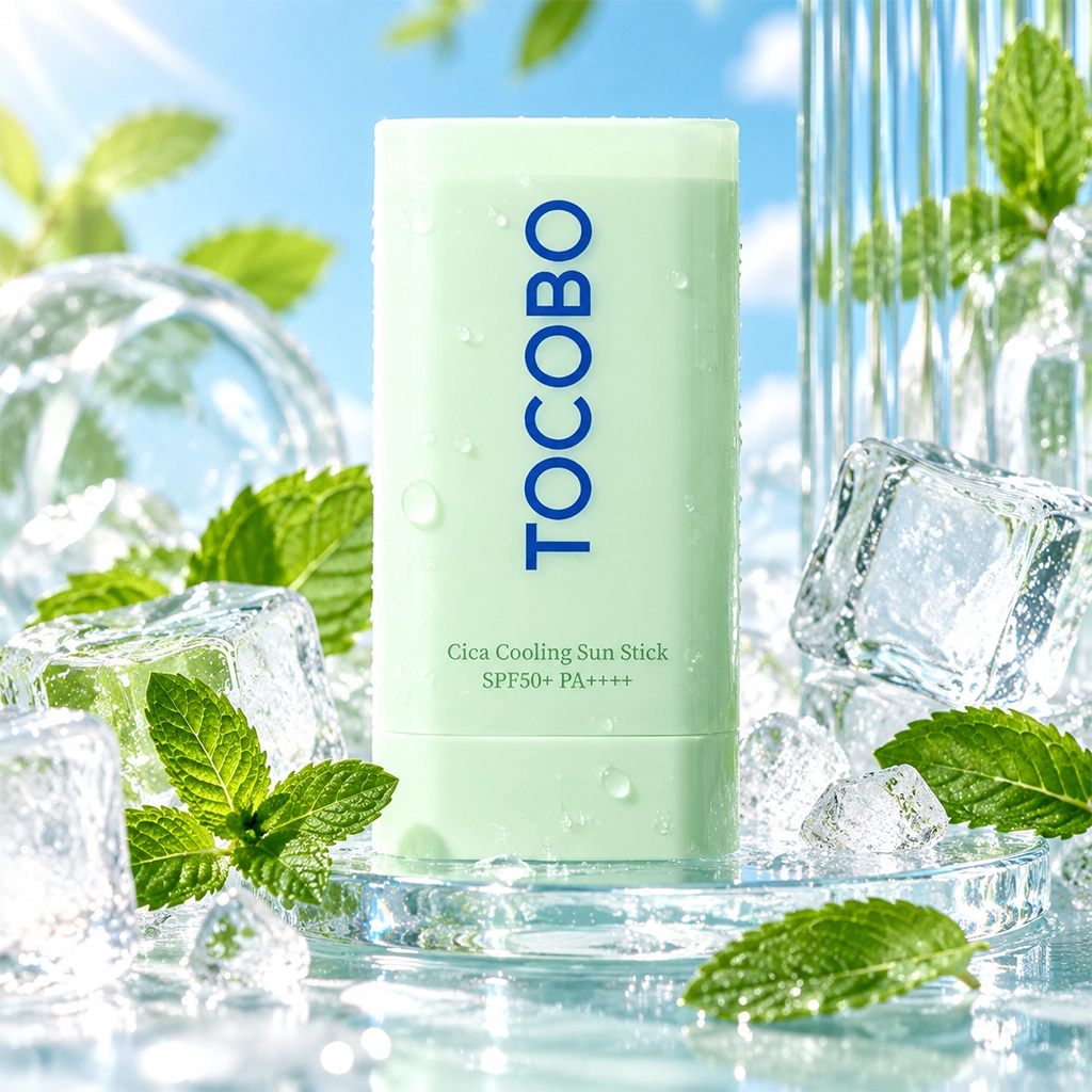 ضد آفتاب استیکی خنک کننده و تسکین دهنده توکوبو مدل Cica Cooling Sun Stick SPF50+ PA++++ حجم 18 گرم