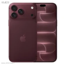 آمرشاپ 24 گوشی موبایل اپل آیفون iPhone 18 Pro Max ای سیم حافظه 256 رنگ BURGUNDY