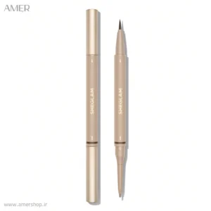 مداد ابرو دوطرفه شیگلم Brows On Demand 2-In-1 رنگ Taupe