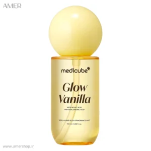 میست خوشبو کننده وانیل مو و بدن مدیکیوب Glow Vanilla حجم 100
