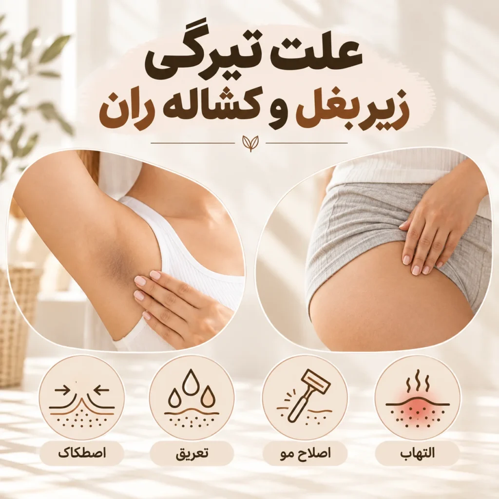 رفع تیرگی بدن؛ علت سیاهی پوست و بهترین روش‌های روشن شدن زانو، آرنج، قوزک پا و کشاله ران
