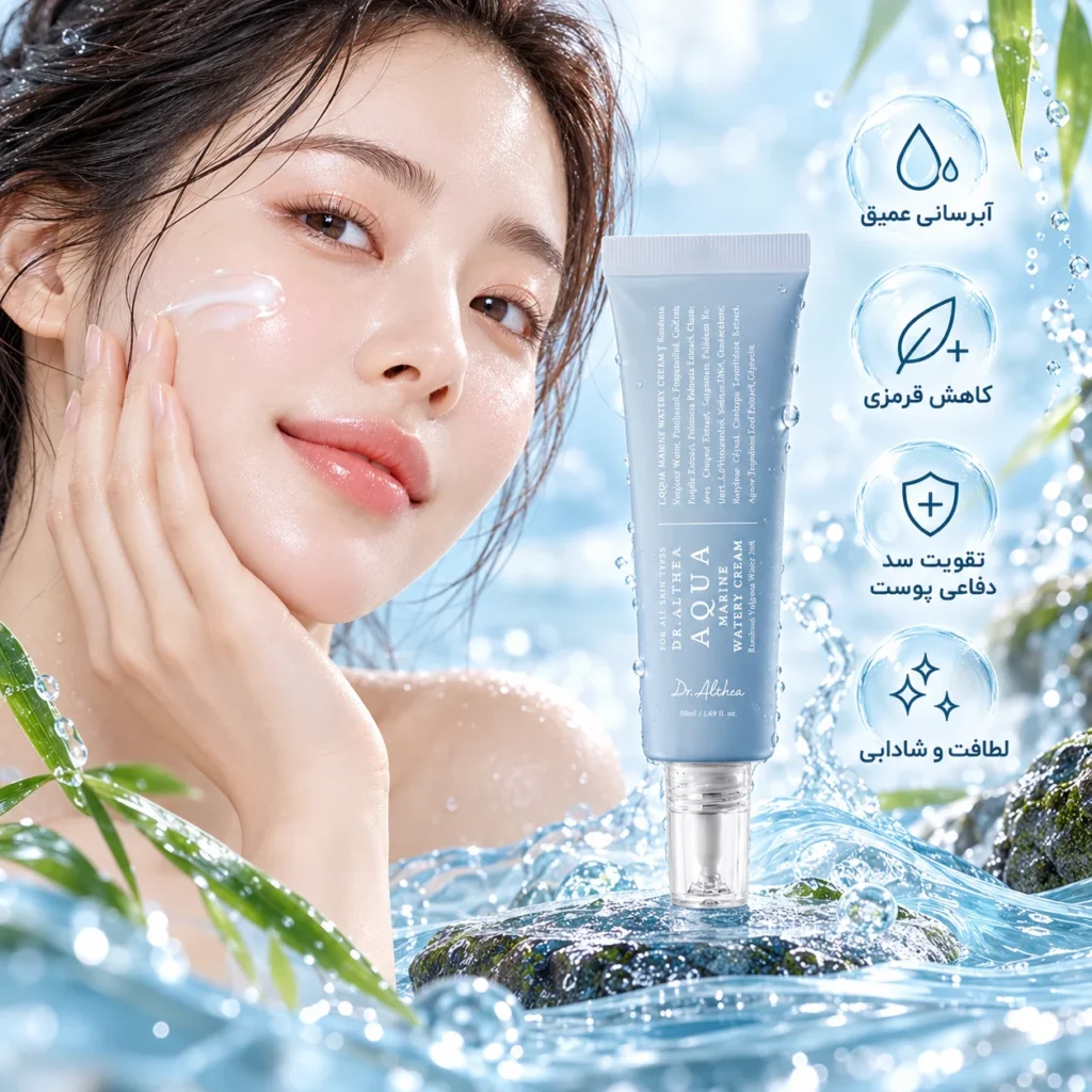 کرم آبرسان آکوا مارین دکتر آلتیا Dr.Althea Aqua Marine Watery Cream
