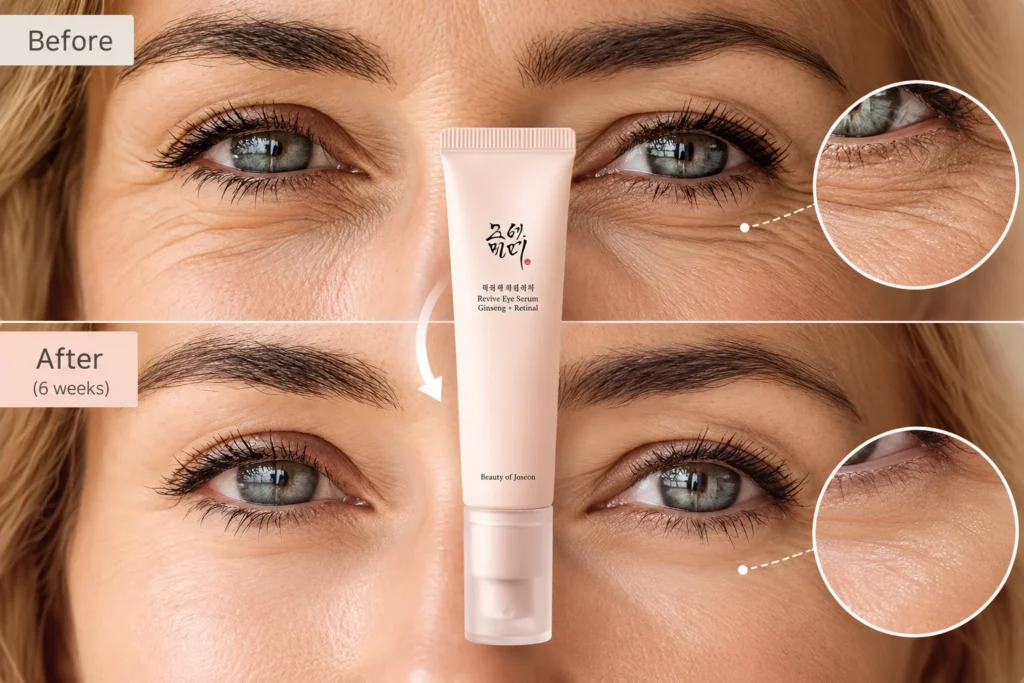 سرم دور چشم جینسینگ و رتینال بیوتی آف جوسان Beauty of Joseon Revive Eye Serum: Ginseng + Retinal 30ml