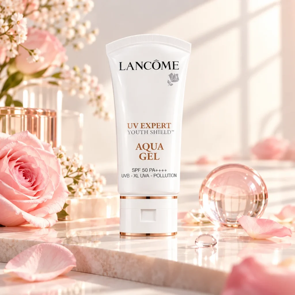 کرم ضد آفتاب آکوا ژل لانکوم UV Expert Youth Shield Aqua Gel SPF50 PA