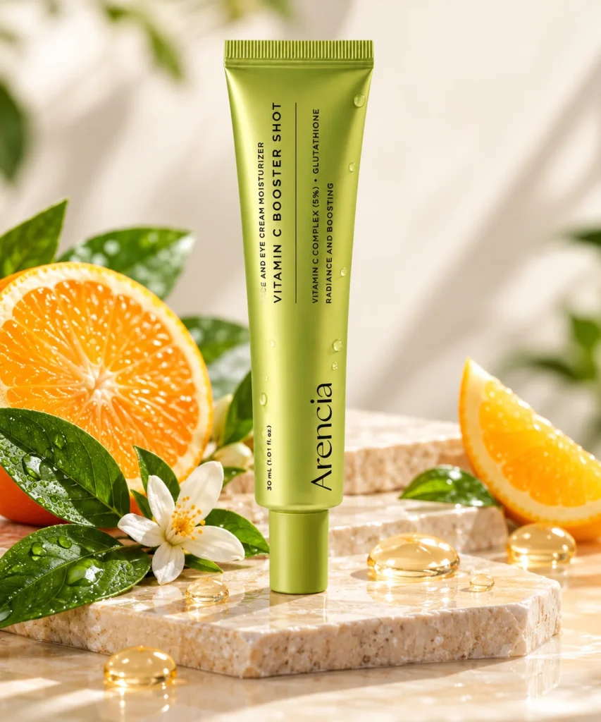 سرم بوستر شات روشن‌کننده ویتامین C آرنسیا Vitamin C Booster Shot حجم 30 میلی‌لیتر