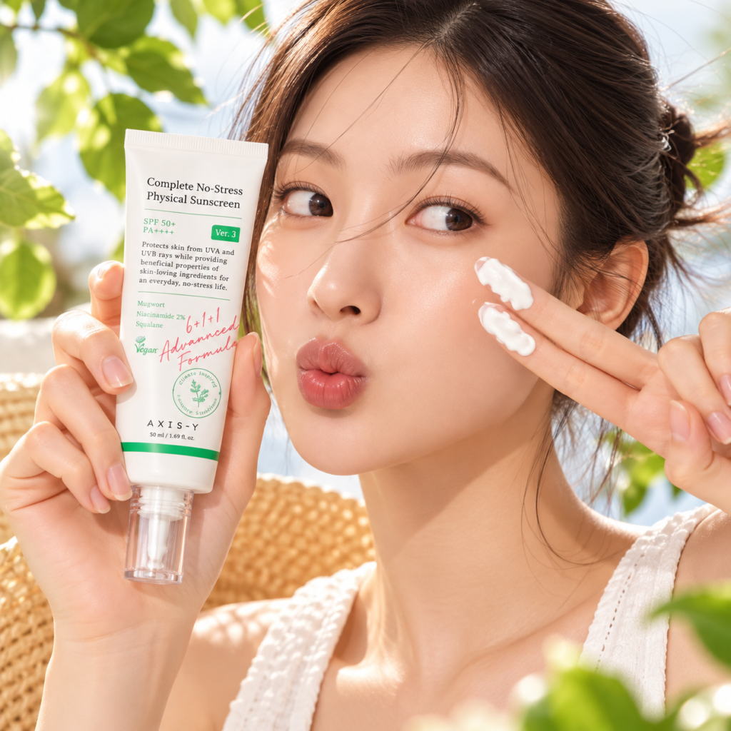 ضدآفتاب فیزیکی اکسیس وای Complete No-Stress Physical Sunscreen V.3 SPF50+ حجم 50 میلی‌لیتر