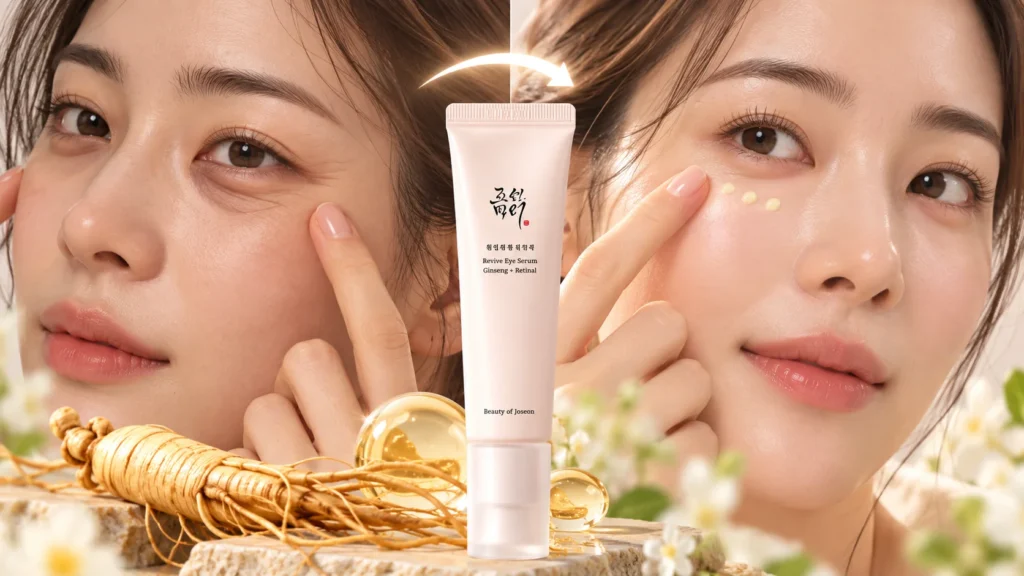 سرم دور چشم جینسینگ و رتینال بیوتی آف جوسان Beauty of Joseon Revive Eye Serum: Ginseng + Retinal 30ml