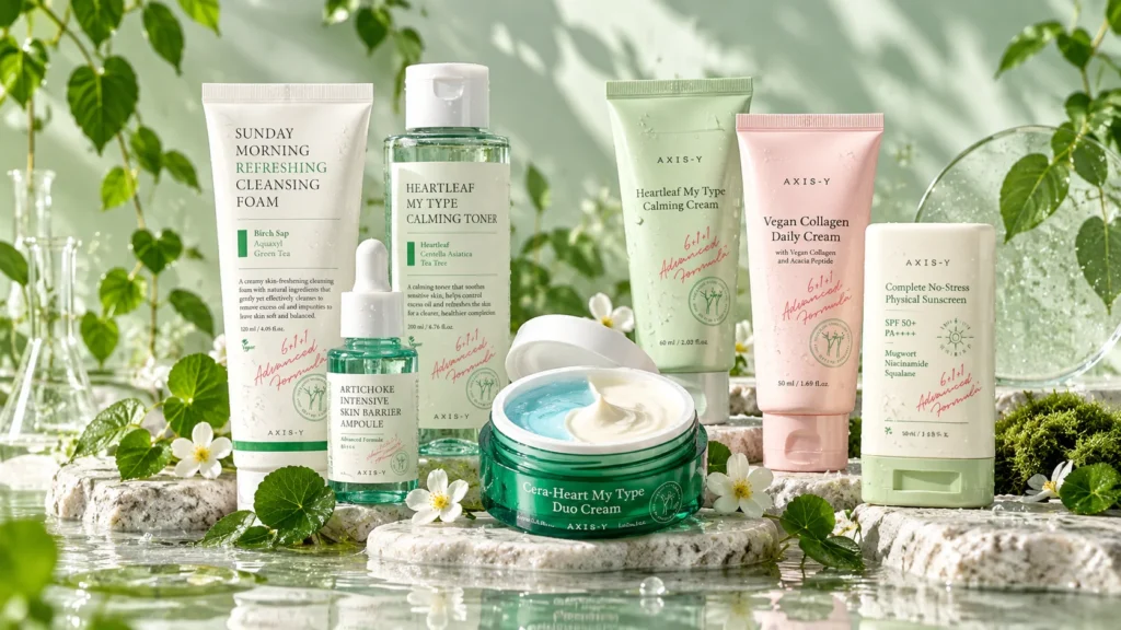 فوم شستشوی صورت اکسیس وای AXIS-Y Sunday Morning Refreshing Cleansing Foam حجم 120 میلی‌لیتر