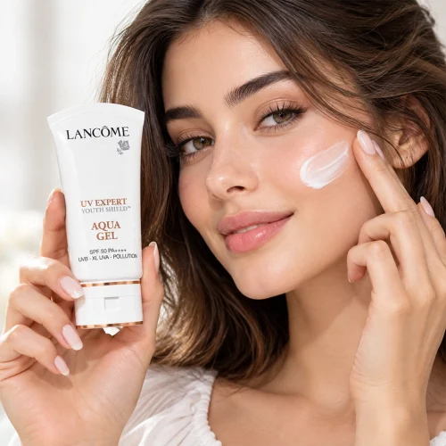 کرم ضد آفتاب آکوا ژل لانکوم UV Expert Youth Shield Aqua Gel SPF50 PA