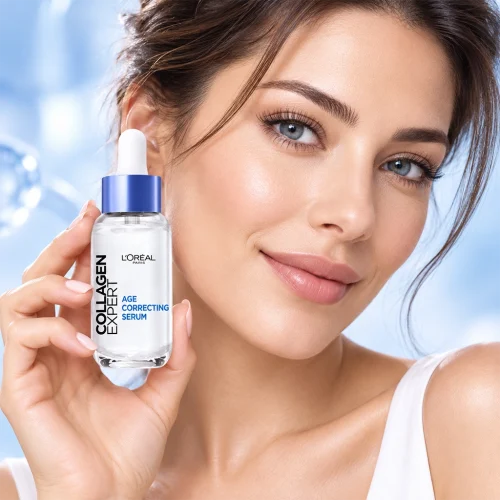 سرم ضد چروک و جوانساز لورآل Collagen Expert آبرسان، سفت‌کننده و افزایش‌دهنده خاصیت کشسانی پوست