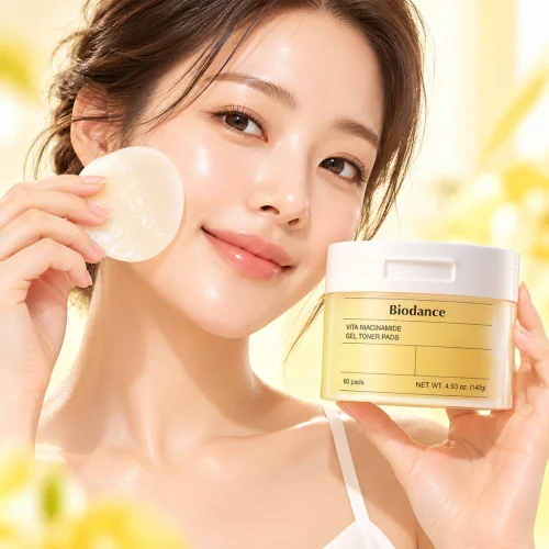 ژل تونر پد ویتا نیاسینامید بایودنس (Biodance Vita Niacinamide Gel Toner Pads)