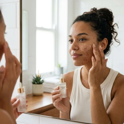 تفاوت لک با اسکار (جای جوش) چیست؟ چطور تشخیص بدهیم و درمان درست را انتخاب کنیم؟