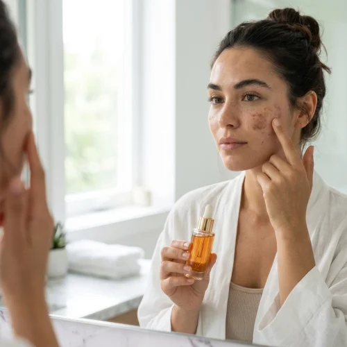 لک‌های قرمز بعد از جوش (PIE) چیست؟ تفاوتش با لک قهوه‌ای (PIH) + درمان واقعی