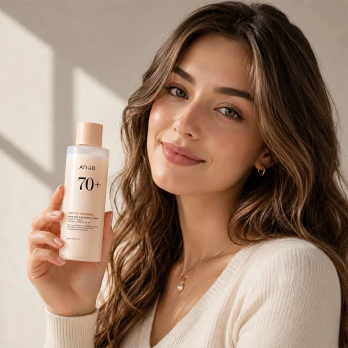 تونر میلکی برنج آنوا Rice 70 Glow Milky Toner + Ceramide anua