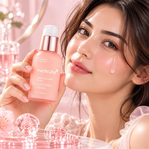 سرم جوانساز کلاژن سه‌گانه مدی‌کیوب Medicube Triple Collagen Serum