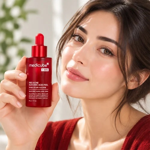 سرم لایه‌بردار و ضدجوش مدی‌کیوب RED ACNE SUCCINIC ACID MEDICUBE PEEL