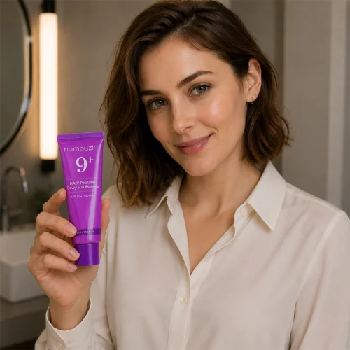 ضد آفتاب اسنس نامبوزین شماره 9 NAD+ Peptides Dewy Sun Essence SPF50+ PA++++